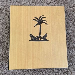 Travel photo album. NEW. Never used. Holds 200 photos.